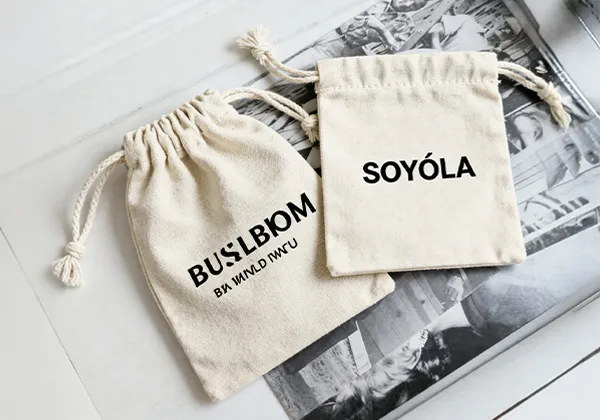 Shenzhen Zhuoyue Packaging Materials Co., Ltd. Cotton Drawstring Bags