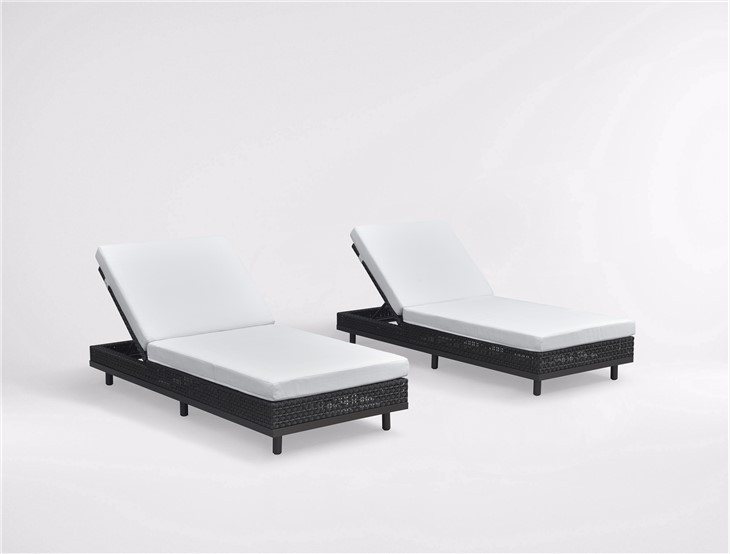Howvin Outdoor Furniture Co., Ltd. Rattan Garden Furniture Sun Loungers