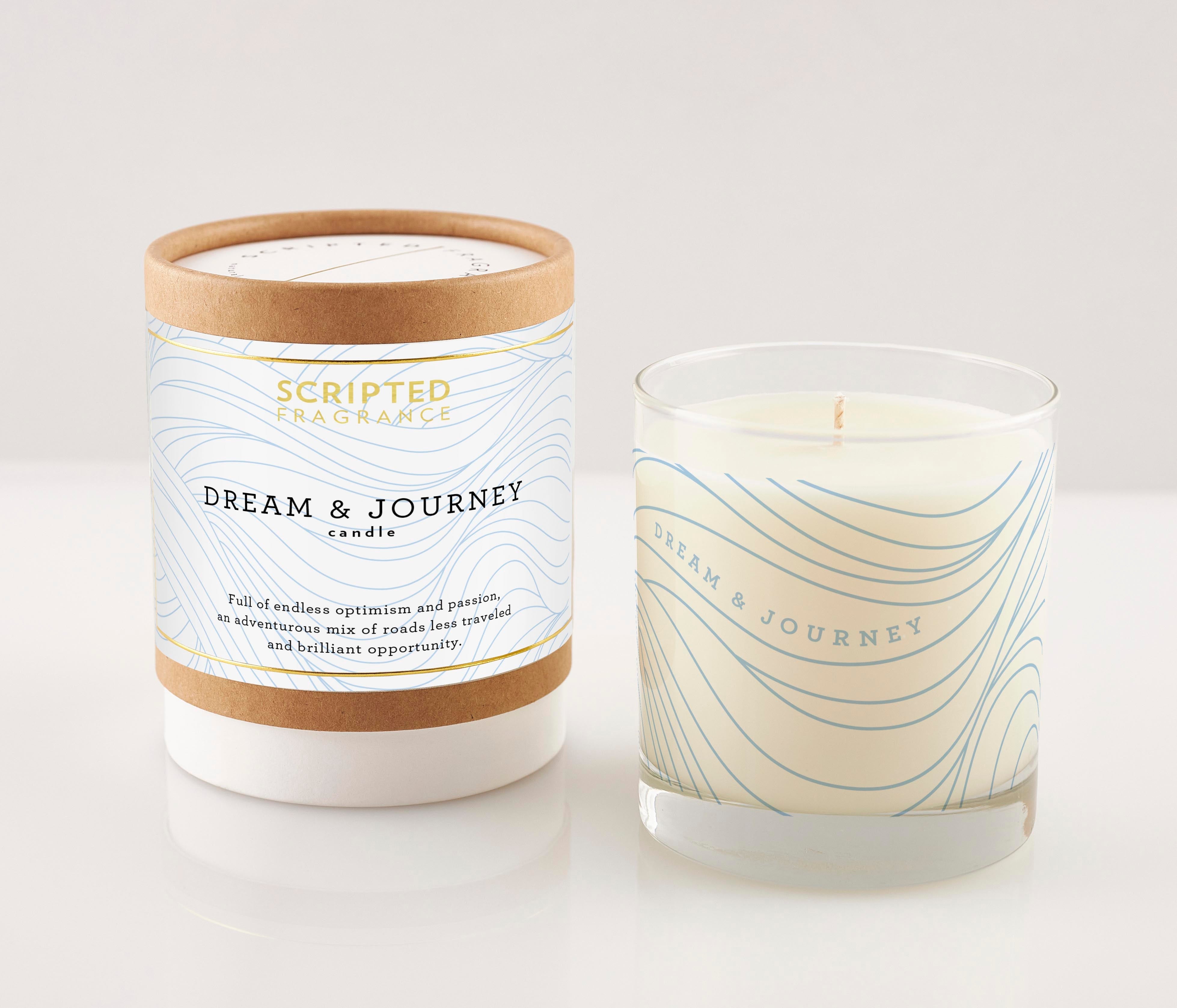 Scripted Fragrance Dream & Journey Soy Candle