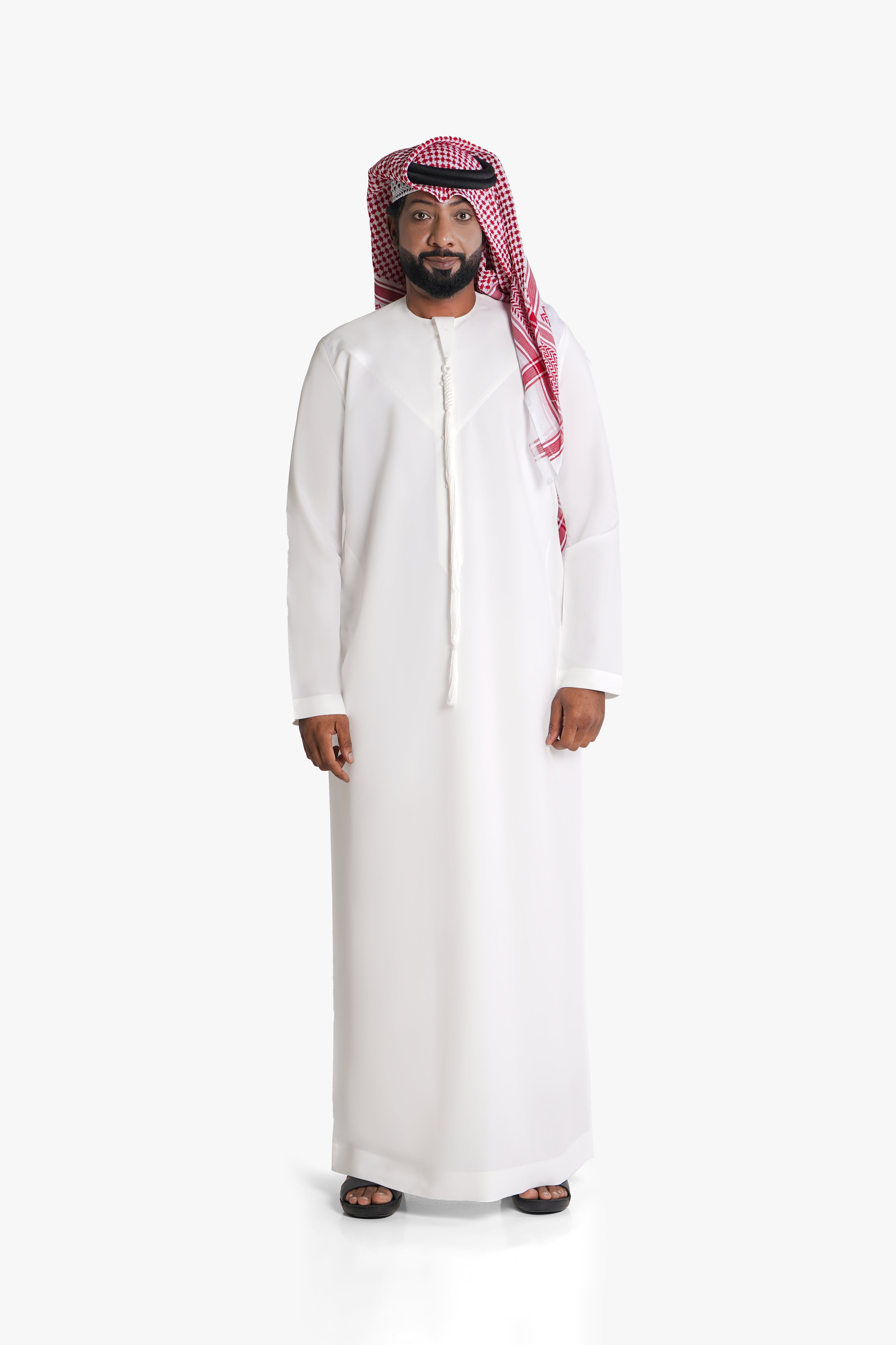 Classic Arabic Kandura | UAE Design with Premium Japan Fabric - White Gold Edition
