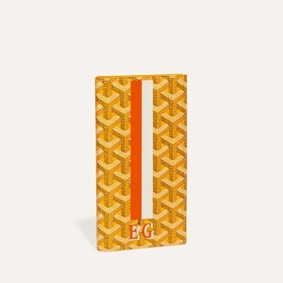 Goyard Saint-Roch Wallet Stripes and Initials