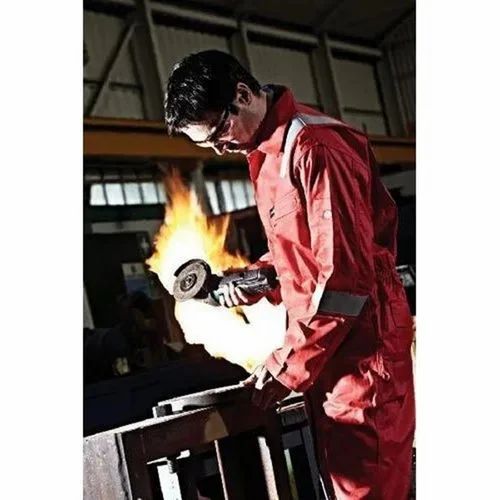 Crystal Clothing Co. IFR Inherent Fire Retardant IFR Coverall BOILER SUIT
