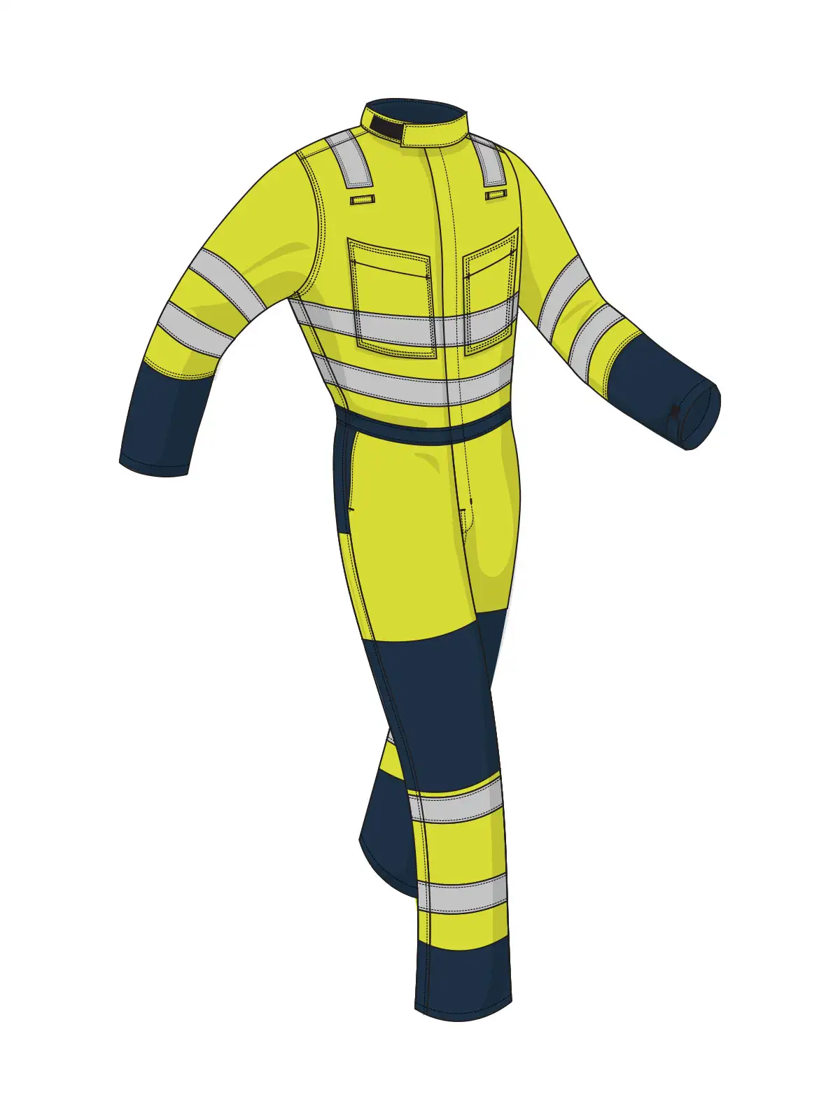 Multi Protect FR Coverall (Yellow)