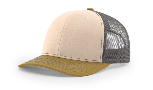 The Park Wholesale Richardson 112 Trucker Cap Tri Color Hats Three Colors