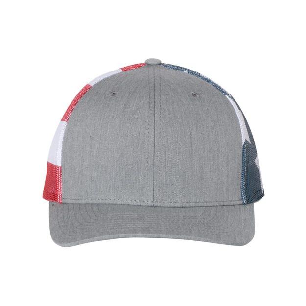 Richardson 112PM Printed Mesh Trucker Cap - Wholesale Snapback Hat
