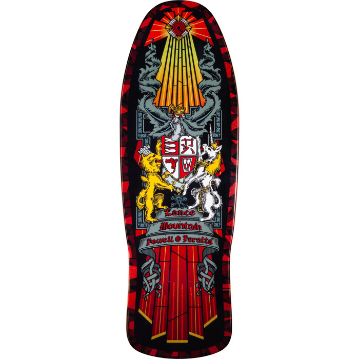 Factory 1st Bones Brigade • Moetallica Limited Fine Art Series - Lance Mountain Crest Skateboard...