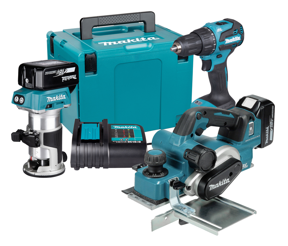 Makita UK DLX3193TJ 3 Piece Combo Kit LXT