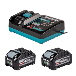 Makita France Pack énergie XGT® 2x BL4040F + 1x DC40RA (1916Y1-1)