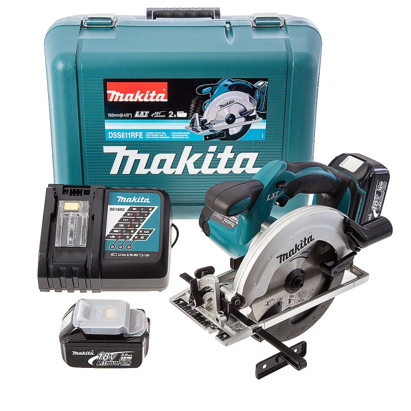 Makita Romania S.R.L. Makita DSS611RFE - 18V LXT 165mm Circular Saw