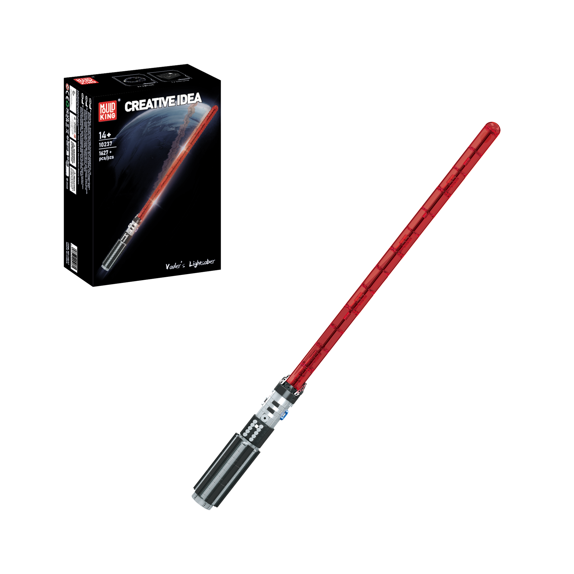 Guangdong Yuxing Technology Industry Co., Ltd. Mould King 10237 Vader’s Lightsaber Building Set | 1,627 Pcs