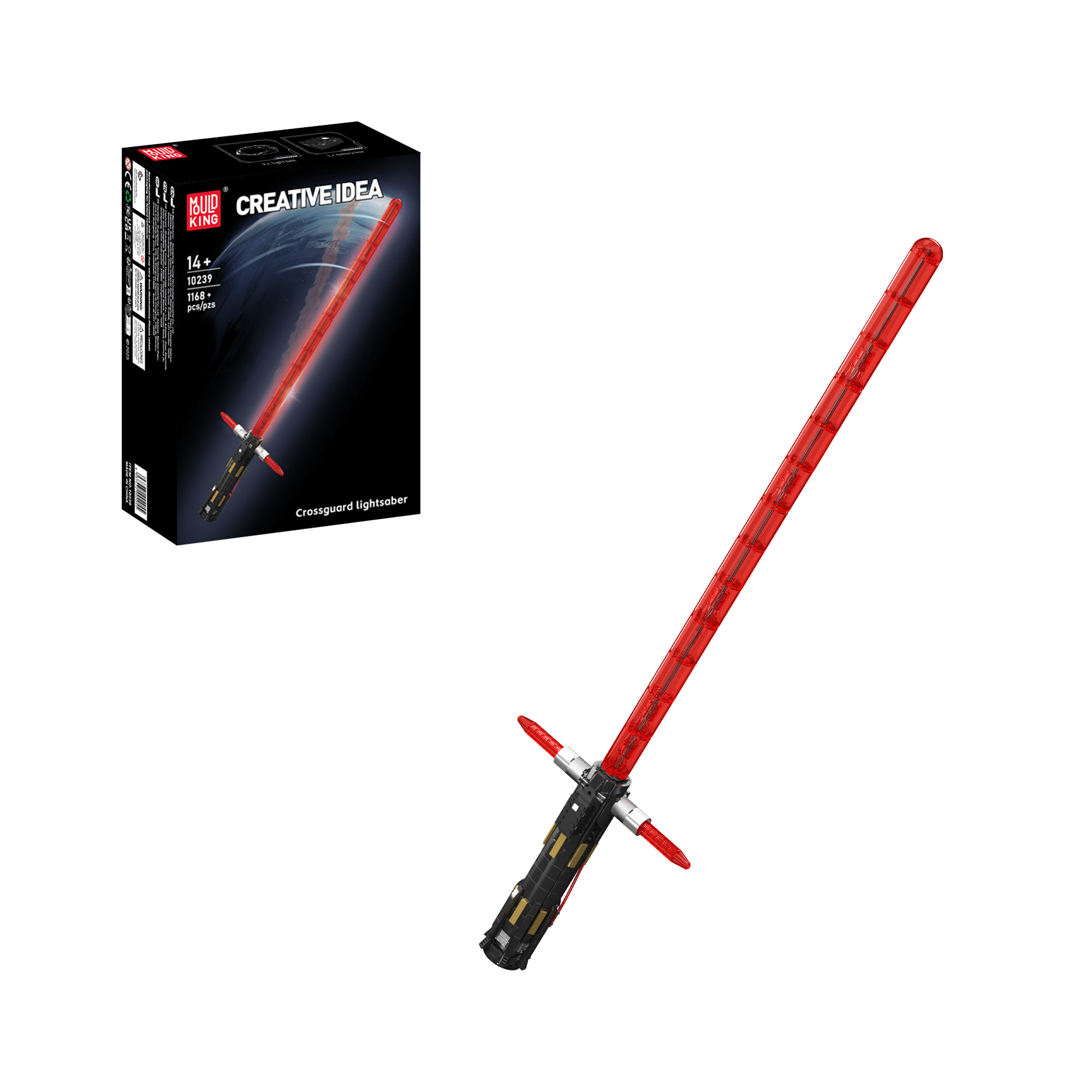 Guangdong Yuxing Technology Industry Co., Ltd. Mould King 10239 Crossguard Lightsaber Building Set | 1,168 Pcs