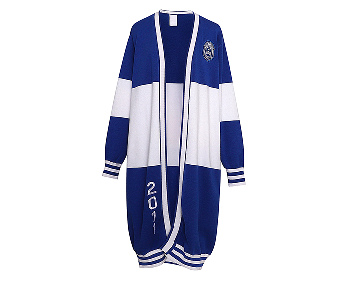 Guangzhou Shangsi Fashion Co., Ltd. customized long cardigan with embroidery