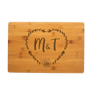Wholesale Natural 6 x 8 inch Kitchen Bambu Chopping Blocks Wood Cheese Boards Small Bamboo Cutting Board