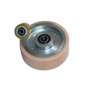 Newly developed products Smooth Polyurethane wheel 675 KG large carrying capacity PU wheel for cart