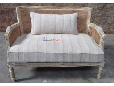 VCS–004 Vintage cane sofa