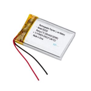 Deep cycle 502460  1150mah lithium polymer usb rechargeable battery  3.7v for multimeter