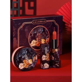 Chinese Style Makeup Gift-set Makeup Powder and Lipstick Cosmetic Boxes Makeup Set