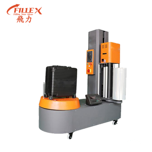 Airport Luggage Wrapping Machine Can Add Weighing Scale