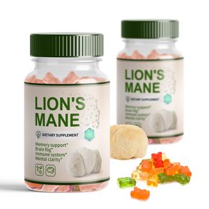 OEM Vegan Lions Mane Mushroom Gummies Nootropic Brain Supplement