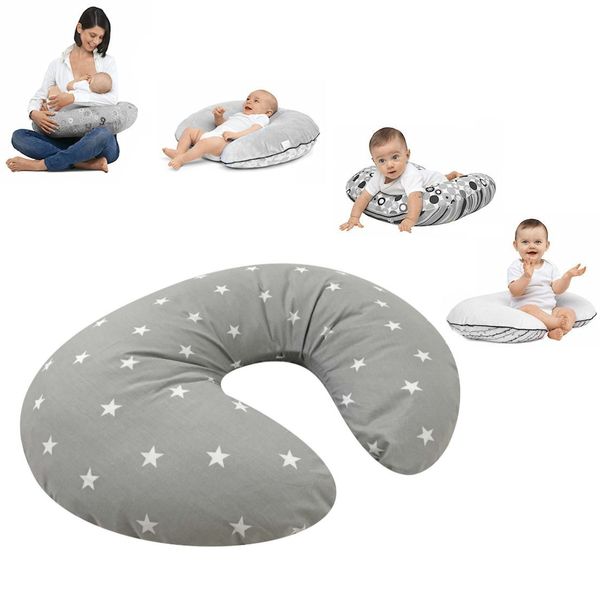 Wholesale Neck Nursing Pillow Sleeping Comfortable Pregnancy Pillow Breastfeeding & Support with Removable Jersey Cover OEM.