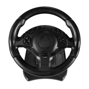 Factory Wholesale Video Games with Racing Car Steering Wheel for pc/p4/p3 With Pedal Wired Driving Game with Steering Wheel