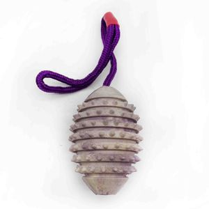 Rubber string big olive teeth chew high quality dog toys