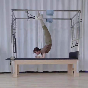 Custom Home Gym Training Yoga Wooden Pilates Cadillac Body Shaping Cama De Reformador Maquina Beds Machine Pilates Reformer