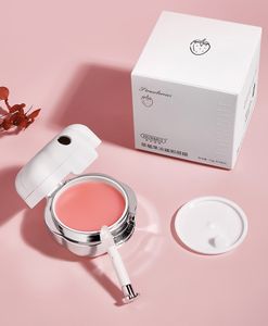 Hunmui Strawberry Jelly Sleep Lip Balm Moisturizing Soft Firm Repair Hydrating Lipstick Anti-Chapping Oil Stick