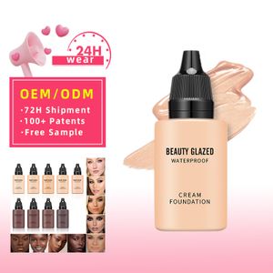 Compact Pure Skin Original Liquid Cream Conceal Hydrating Waterproof Vegan Tinted Makeup Foundation Matt Full Coverage