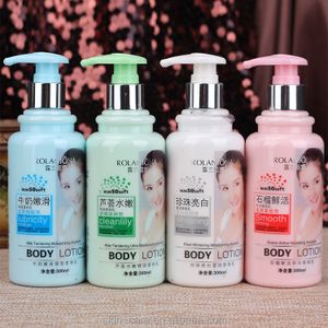 Rolanjona best milk & pearl whitening & pomegranate & aloe vera body lotion