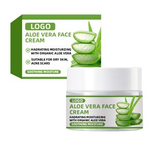 Private Label Oem Natural Moisturizer Vitamin E Aloe Vera Anti Aging Repairing Face Cream