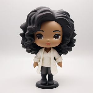 Customized home decor women ladies mini cute statues art figure crafts souvenirs gifts promotional gifts