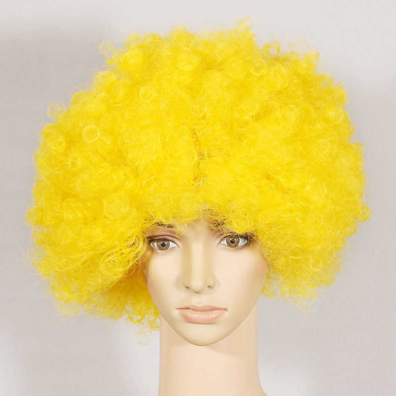Xiamen Fire Lion International Trade Co., Ltd Trendy hip-hop wig headband wig short curly hair fashion