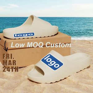 Blank Slide Sandal Custom Cloud Slides Home Slippers For Women 3d Printing Sandals EVA Soft Sole Beach Sandals Bathroom Shoes