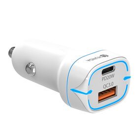 HUNDA 2023 hot sale good price car usb charger 38w car charger 2 port qc 3.0 arrival reasonable price fast car charger usb type