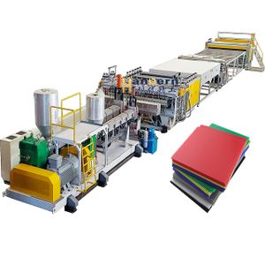 plastic board production equipment PE plastic hollow board machinery