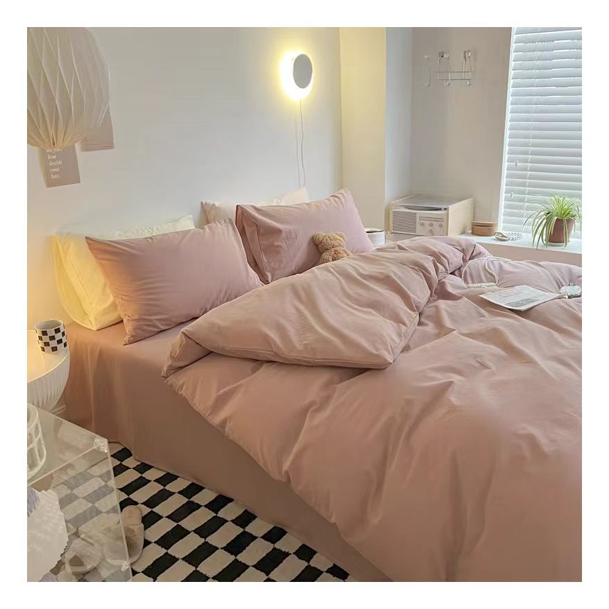 Shijiazhuang Yuzhengxiang Trading Co., Ltd. Sheet cotton size 4Pcs Bedsheets Luxury 100% Sets Cover custom Bedding Cover Bedding Sets