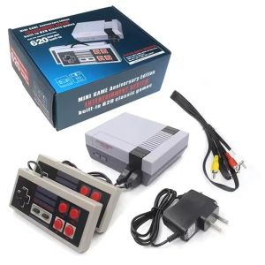 Wholesale Hot Retro TV Game Console 8 Bit Handheld TV Classic Built 620 Home Video Mini Retro Game Consoles