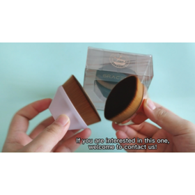 Gracedo Oem Customized Face Brush Private Label Density Single Luxury Big Size Liquid Cream Flat Foundation Kabuki Makeup Brush