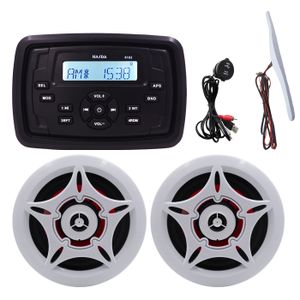 speaker KIT 6.5 inch marine waterproof speakers H-053*2+MP3 player H-8103+USB date cable+antenna PACKAGE