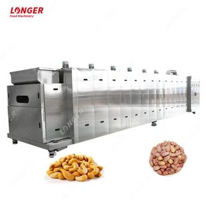 Automatic 100Kg Nuts Sunflower Almond Baking Pistachio Europe Cashew Nut Roasting Machines