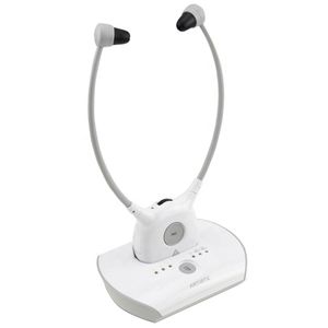 Artiste APH100 Earphone Wireless 2.4G HIFI for watching TV Elderly  Headphone Headset with EU/US plug