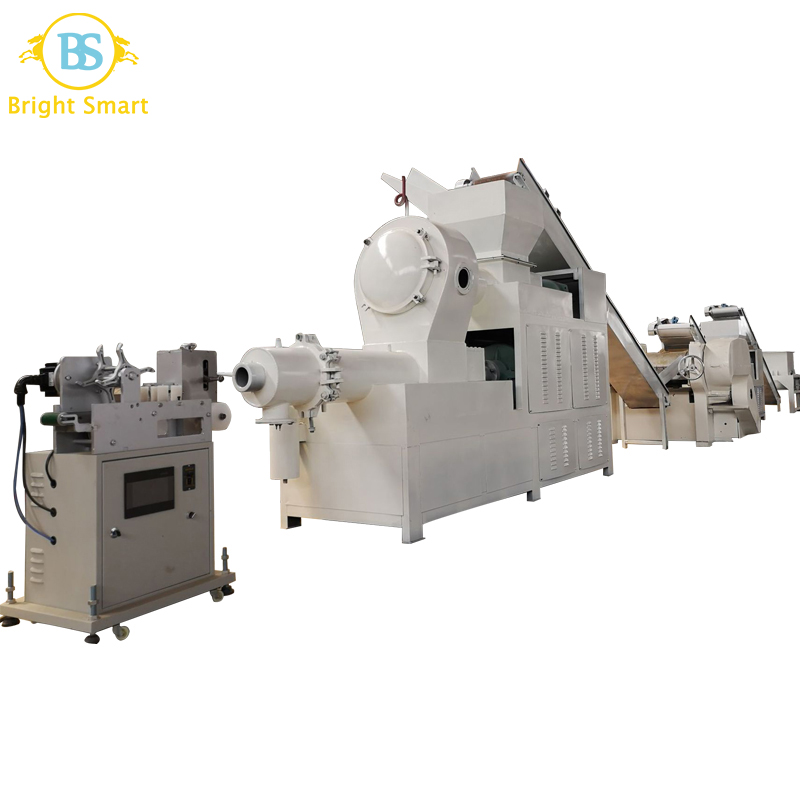 Automatic 300-500KG Laundry Toilet Soap Making Machine New Condition Manufacturing Plant Pump Engine Core Direct China Factory