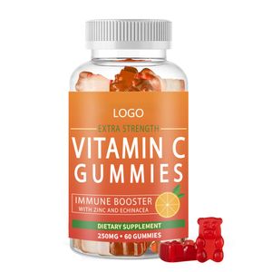 Biocaro Private Label Strawberry Vitamin Gummies with Multivitamin Supplements
