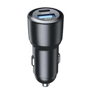 Hot car mobile phone charger General model single A and single C interface 60w car charging fast charge