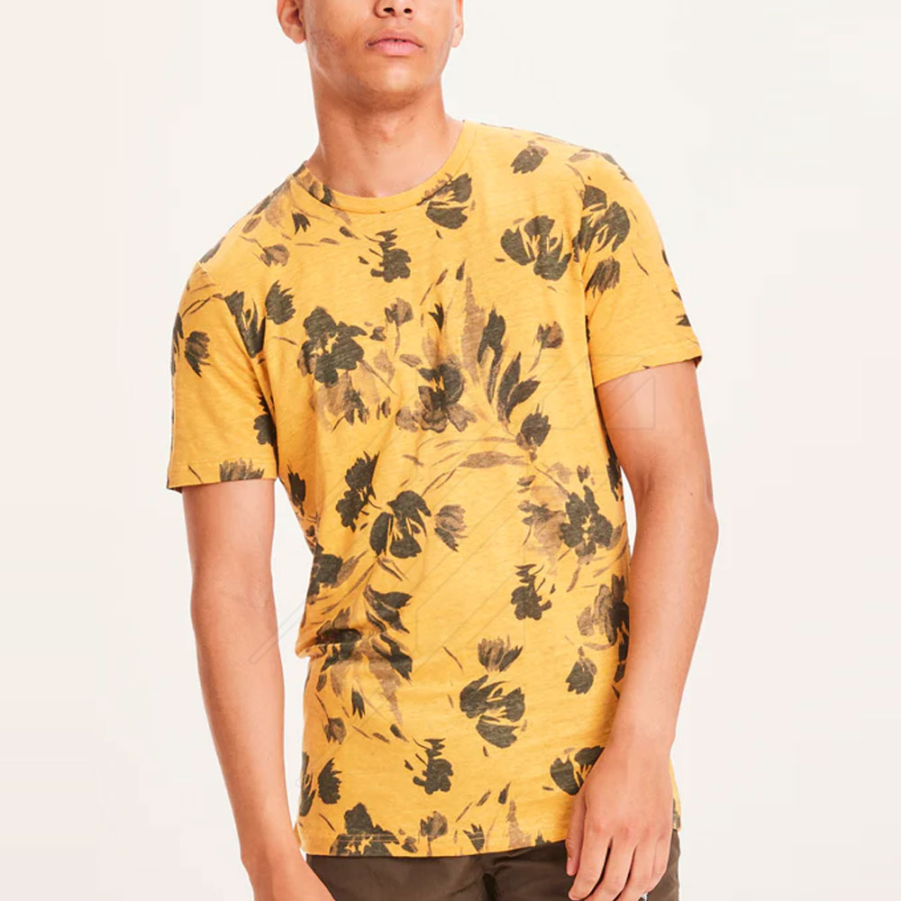 FUS SPORTS Private Label Customized Logo Men T-Shirt Breathable Factory Sale Men's T-Shirt