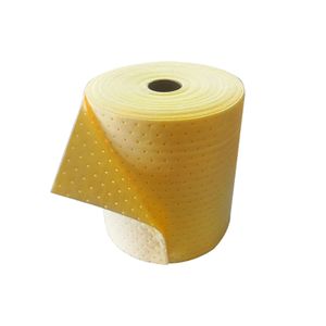 Competitive price light weight chemical spill absorbent rolls