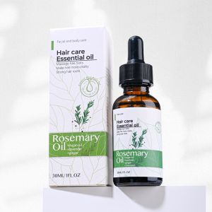 Private Label Repairs Split Ends Nourish Scalp Biotin Thickens Hair Strengthening Mint Rosemary Hair Growth Oil