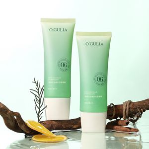 O'GULIA AHA oil control acne scrub cleansing gel gentle cleansing exfoliation improve roughness AHA facial cleanser
