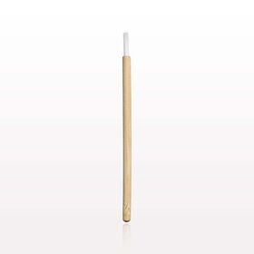 Factory wholesale price Eco Bamboo Disposable lip brush soft nylon hair lip gloss applicatorPopular